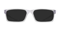Polished Clear Oakley Overhead OO8060 Rectangle Glasses - Sun