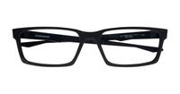 Satin Black Oakley Overhead OO8060 Rectangle Glasses - Flat-lay