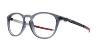 Grey Smoke Oakley Pitchman R OO8105 Round Glasses - Angle