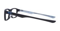 Satin Black Oakley Plank 2.0-51 Rectangle Glasses - Side