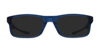 Matte Translucent Blue Oakley Plank 2.0-53 Rectangle Glasses - Sun