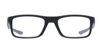 Satin Black Oakley Plank 2.0-53 Rectangle Glasses - Front