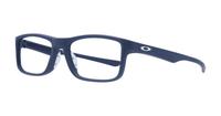 Softcoat Blue Oakley Plank 2.0-53 Rectangle Glasses - Angle