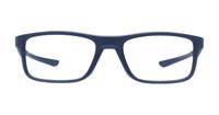 Softcoat Blue Oakley Plank 2.0-53 Rectangle Glasses - Front