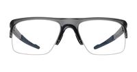 Grey Shadow Oakley Plazlink OO8061 Rectangle Glasses - Front