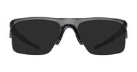 Grey Shadow Oakley Plazlink OO8061 Rectangle Glasses - Sun