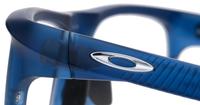 Matte Translucent Blue Oakley Plazlink OO8061 Rectangle Glasses - Detail