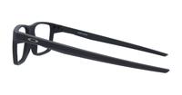 Satin Black Oakley Port Bow Rectangle Glasses - Side