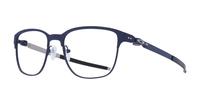 Powder Navy Oakley Seller OO3248 Square Glasses - Angle