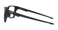 Satin Black Oakley The Cut Square Glasses - Side