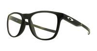 Matte Black Oakley Trillbe X Round Glasses - Angle