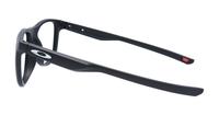 Matte Black Oakley Trillbe X Round Glasses - Side