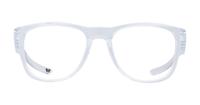 Polished Clear Oakley Trillbe X Round Glasses - Front