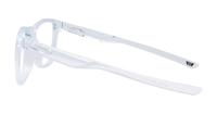 Polished Clear Oakley Trillbe X Round Glasses - Side