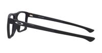 Satin Black Oakley Volt Drop Square Glasses - Side