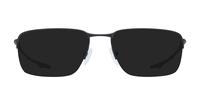 Satin Black Oakley Wingback SQ Oval Glasses - Sun