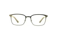 Gunmetal Penguin Arnold Rectangle Glasses - Front