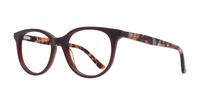 Brown Pepe Jeans Agnes Round Glasses - Angle