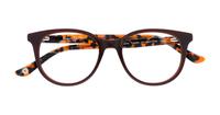 Brown Pepe Jeans Agnes Round Glasses - Flat-lay