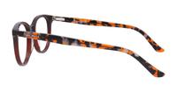 Brown Pepe Jeans Agnes Round Glasses - Side