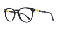 Black Pepe Jeans Harry Round Glasses - Angle