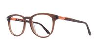 Brown Pepe Jeans Harry Round Glasses - Angle