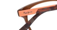 Brown Pepe Jeans Harry Round Glasses - Detail