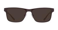 Brown Pepe Jeans Melvin Rectangle Glasses - Sun