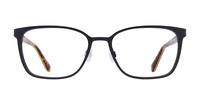 Black Pepe Jeans Tab Rectangle Glasses - Front