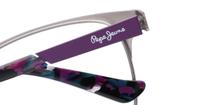 Purple Pepe Jeans Topsy Square Glasses - Detail