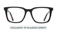 Black Perri Kiely x LR FIFTEEN Square Glasses - Front