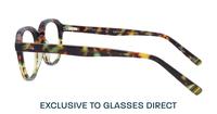 Green Ombre Perri Kiely x LR TWENTYONE Round Glasses - Side