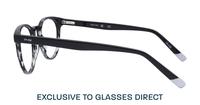 Black Perri Kiely x LR ZEROSEVEN Round Glasses - Side