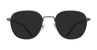 Gunmetal Persol PO1007V Oval Glasses - Sun