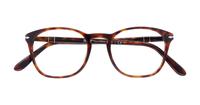 Havana Persol PO3007V-50 Square Glasses - Flat-lay