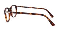 Havana Persol PO3007VM-50 Wayfarer Glasses - Side