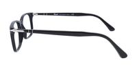 Black Persol PO3189V Wayfarer Glasses - Side