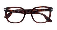Havana Persol PO3263V Square Glasses - Flat-lay