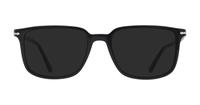 Black Persol PO3275V Rectangle Glasses - Sun