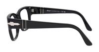 Black Persol PO3297V Rectangle Glasses - Side