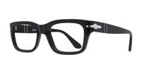 Black Persol PO3301V Rectangle Glasses - Angle