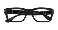 Black Persol PO3301V Rectangle Glasses - Flat-lay