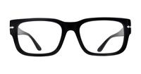 Black Persol PO3315V Rectangle Glasses - Front