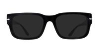 Black Persol PO3315V Rectangle Glasses - Sun