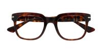 Havana Persol PO3325V Oval Glasses - Flat-lay