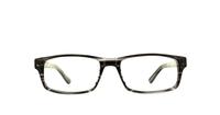 Grey Peter Werth 28PW006 Rectangle Glasses - Front