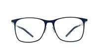 Blue Polaroid D501 Round Glasses - Front