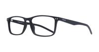 Matte Black Polaroid PLD D310 Rectangle Glasses - Angle