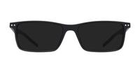 Matte Black Polaroid PLD D336 Rectangle Glasses - Sun