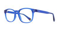 Blue Polaroid PLD D453 Square Glasses - Angle